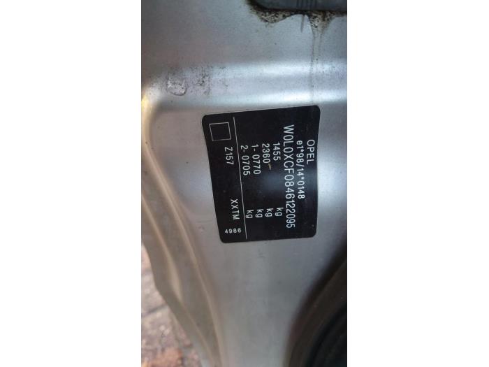 Opel Corsa C 1.2 16V Sloopvoertuig (2004, Grijs)