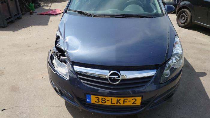 Opel Corsa D 1.4 16V Twinport Sloopvoertuig (2010, Blauw)
