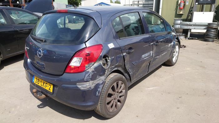 Opel Corsa D 1.4 16V Twinport Sloopvoertuig (2010, Blauw)