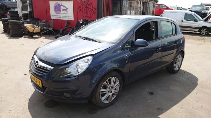 Opel Corsa D 1.4 16V Twinport Sloopvoertuig (2010, Blauw)