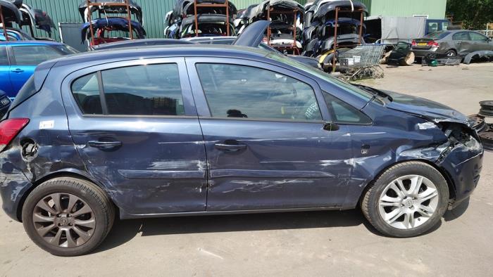 Opel Corsa D 1.4 16V Twinport Sloopvoertuig (2010, Blauw)
