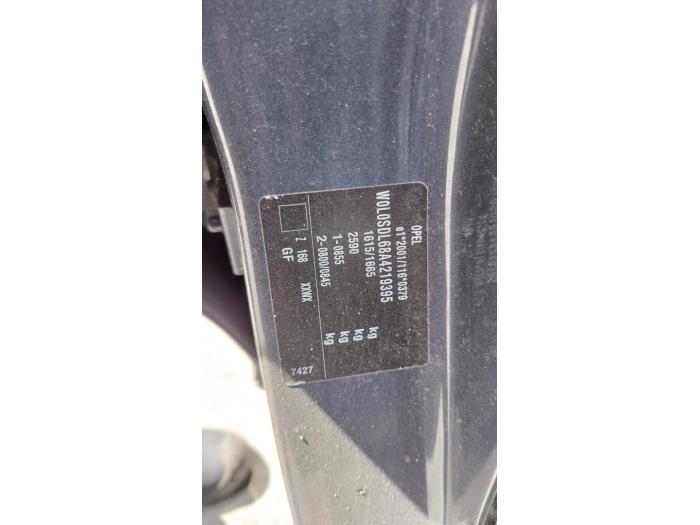 Opel Corsa D 1.4 16V Twinport Sloopvoertuig (2010, Blauw)