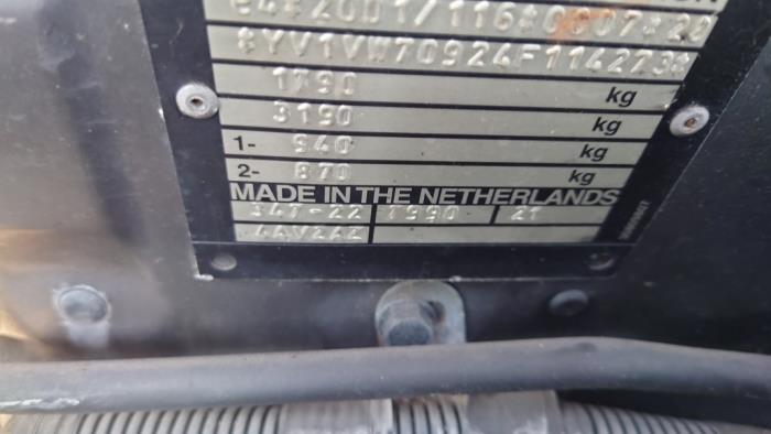 Volvo V40 1.9 D Sloopvoertuig (2004, Grijs)