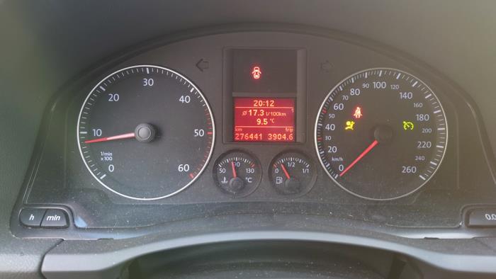 Volkswagen Golf V 1.9 TDI Sloopvoertuig (2005, Zwart)