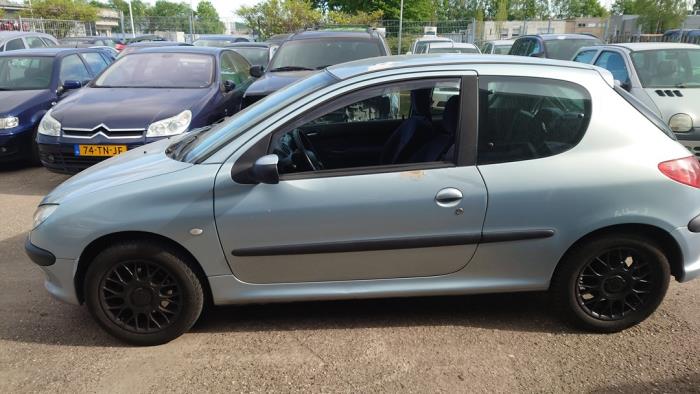 Peugeot 206 1.4 16V Sloopvoertuig (2004, Grijs)
