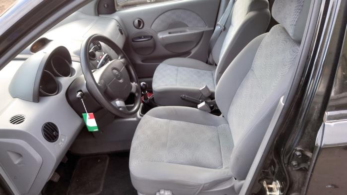 Chevrolet Kalos 1.4 Sloopvoertuig (2005, Zwart)