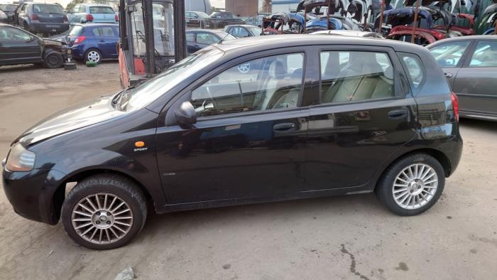 Chevrolet Kalos 1.4 Sloopvoertuig (2005, Zwart)