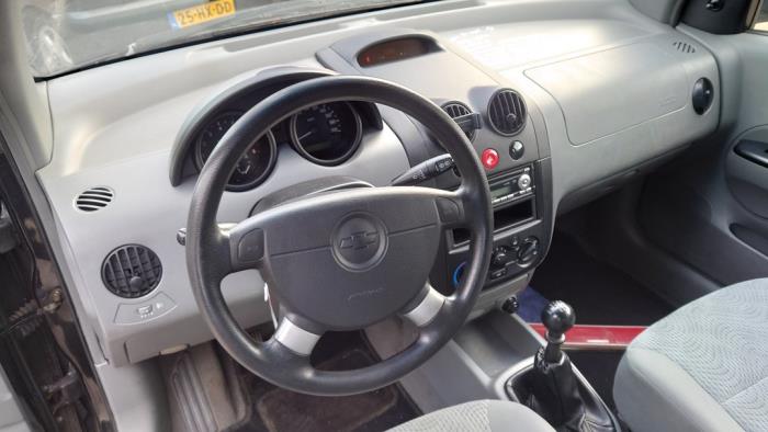 Chevrolet Kalos 1.4 Sloopvoertuig (2005, Zwart)