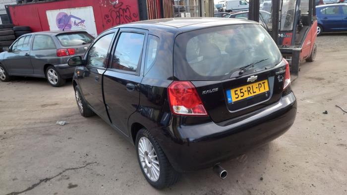 Chevrolet Kalos 1.4 Sloopvoertuig (2005, Zwart)