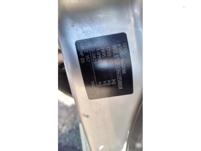 Opel Astra G 1.7 CDTi 16V Eco4 Sloopvoertuig (2006, Grijs)