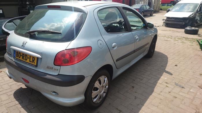Peugeot 206 1.4 HDi Sloopvoertuig (2005, Grijs)