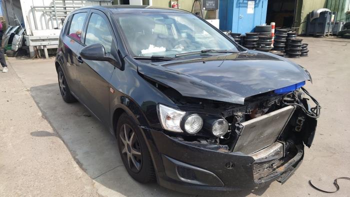 Chevrolet Aveo 1.3 D 16V Sloopvoertuig (2012, Zwart)