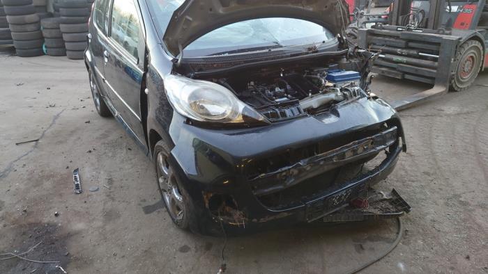 Peugeot 107 1.0 12V Sloopvoertuig (2009, Zwart)