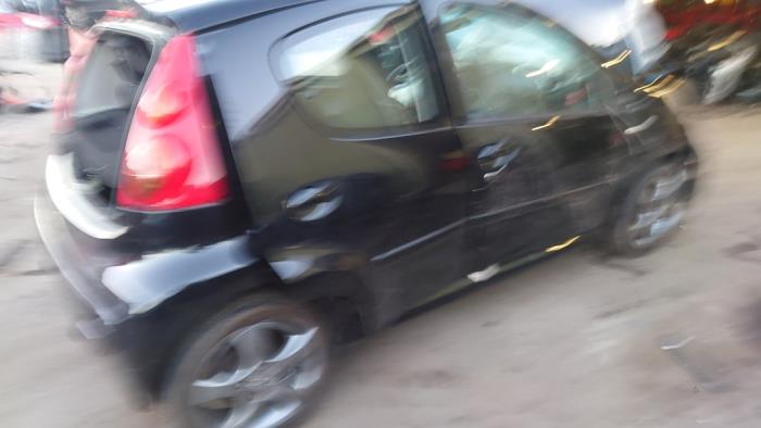 Peugeot 107 1.0 12V Sloopvoertuig (2009, Zwart)