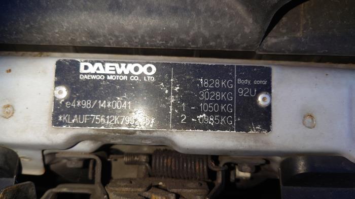 Chevrolet Tacuma 1.6 16V Sloopvoertuig (2002, Grijs)