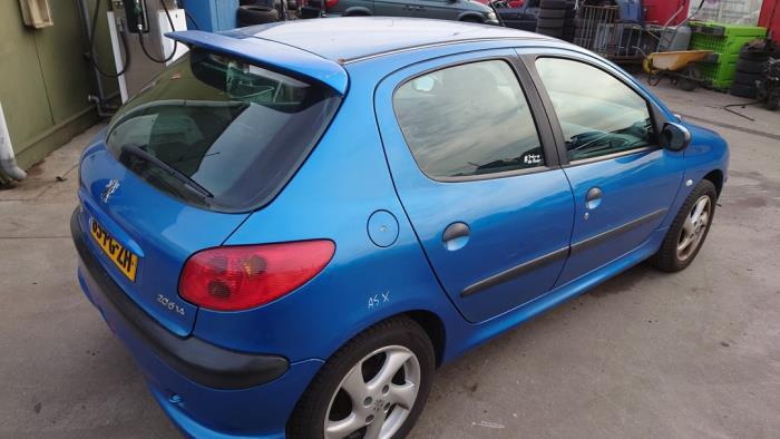 Peugeot 206 1.4 XR,XS,XT,Gentry Sloopvoertuig (2004, Blauw)