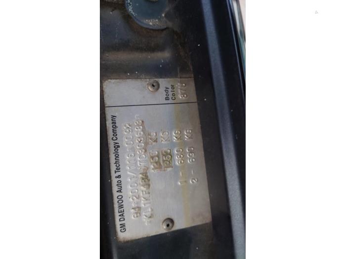 Chevrolet Matiz 0.8 S,SE Sloopvoertuig (2007, Zwart)