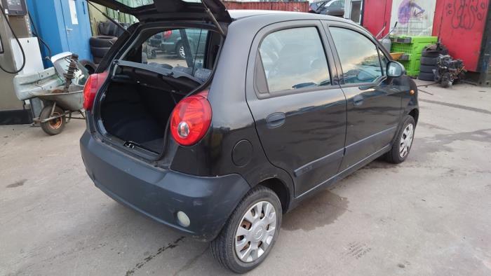 Chevrolet Matiz 0.8 S,SE Sloopvoertuig (2007, Zwart)