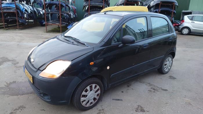 Chevrolet Matiz 0.8 S,SE Sloopvoertuig (2007, Zwart)