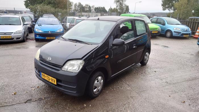 Daihatsu Cuore 1.0 12V DVVT Sloopvoertuig (2006, Zwart)