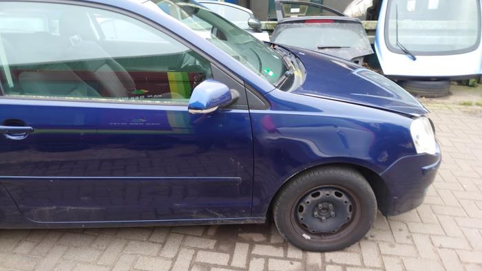 Volkswagen Polo IV 1.4 TDI 80 Sloopvoertuig (2008, Blauw)