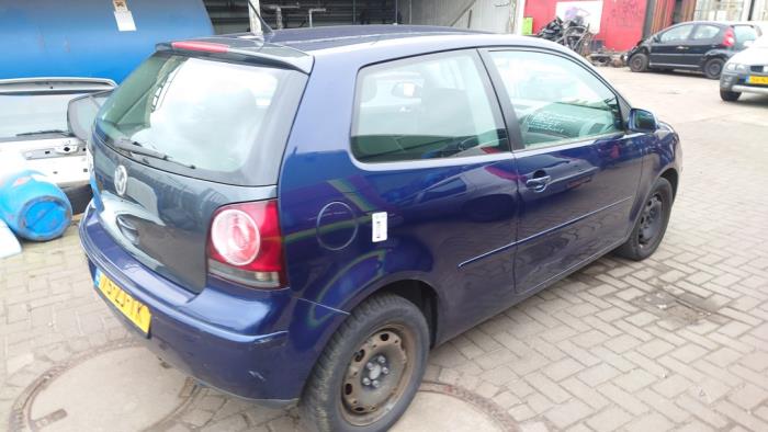 Volkswagen Polo IV 1.4 TDI 80 Sloopvoertuig (2008, Blauw)