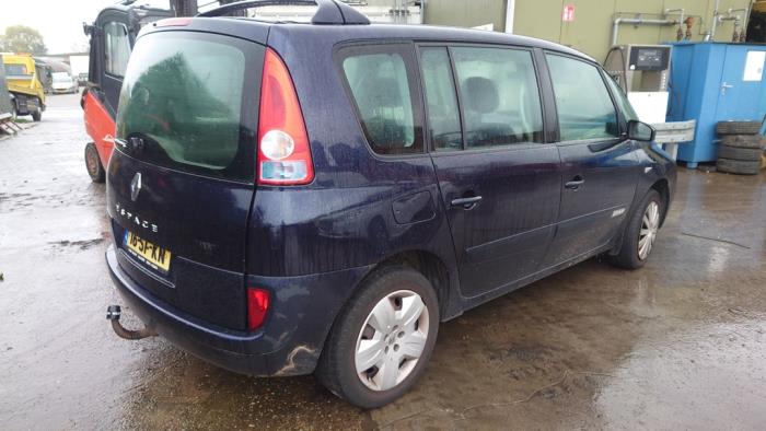 Renault Espace 2.0 16V Sloopvoertuig (2006, Blauw)