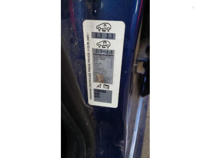 Peugeot 206 1.4 XR,XS,XT,Gentry Sloopvoertuig (2006, Blauw)