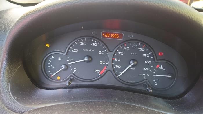 Peugeot 206 1.4 XR,XS,XT,Gentry Sloopvoertuig (2006, Blauw)