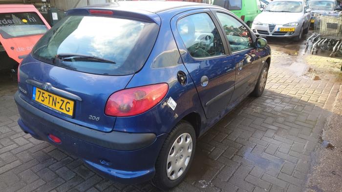 Peugeot 206 1.4 XR,XS,XT,Gentry Sloopvoertuig (2006, Blauw)