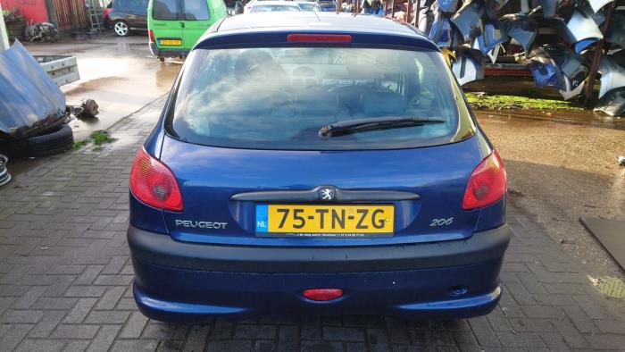 Peugeot 206 1.4 XR,XS,XT,Gentry Sloopvoertuig (2006, Blauw)