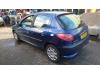 Peugeot 206 1.4 XR,XS,XT,Gentry Sloopvoertuig (2006, Blauw)