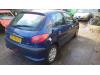Peugeot 206 1.4 XR,XS,XT,Gentry Sloopvoertuig (2006, Blauw)