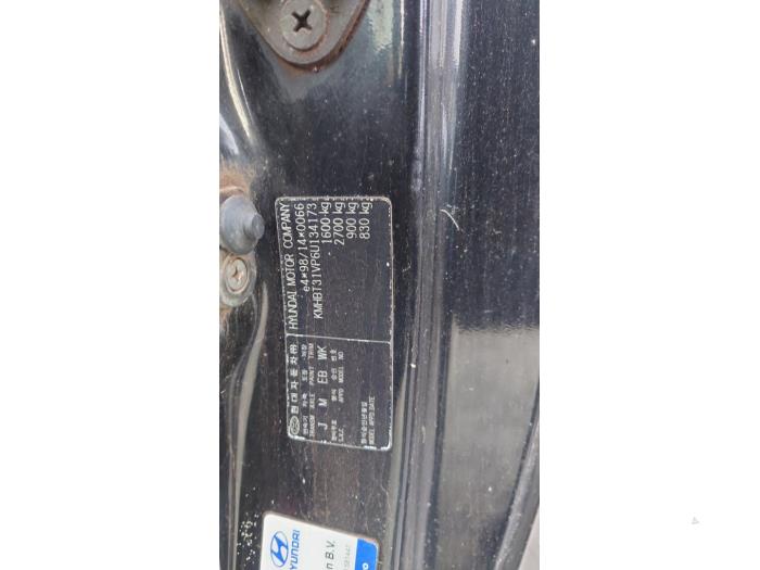 Hyundai Getz 1.5 CRDi 16V Sloopvoertuig (2006, Zwart)