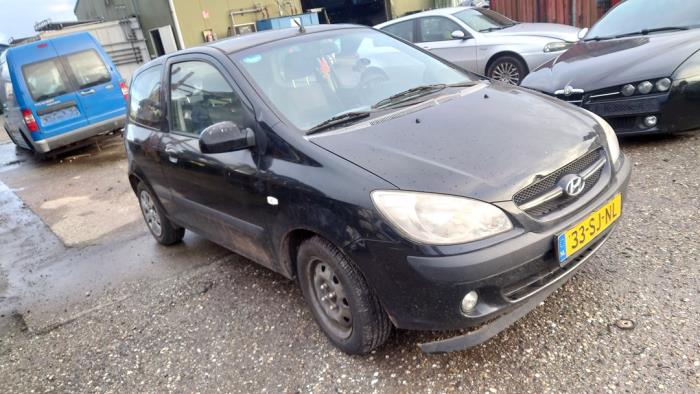 Hyundai Getz 1.5 CRDi 16V Sloopvoertuig (2006, Zwart)