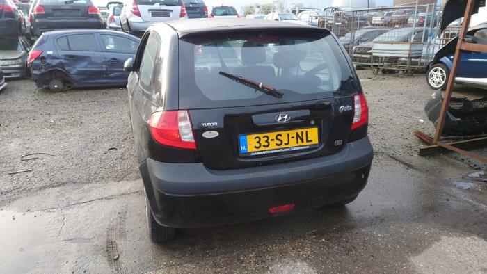 Hyundai Getz 1.5 CRDi 16V Sloopvoertuig (2006, Zwart)
