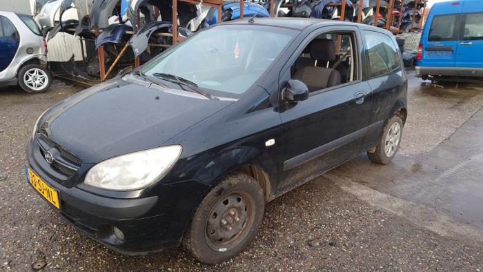 Hyundai Getz 1.5 CRDi 16V Sloopvoertuig (2006, Zwart)
