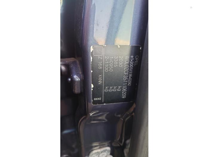 Opel Vectra C Caravan 1.8 16V Sloopvoertuig (2007, Grijs)