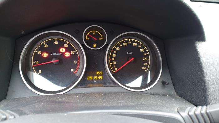 Opel Astra H 1.6 16V Twinport Sloopvoertuig (2006, Blauw)