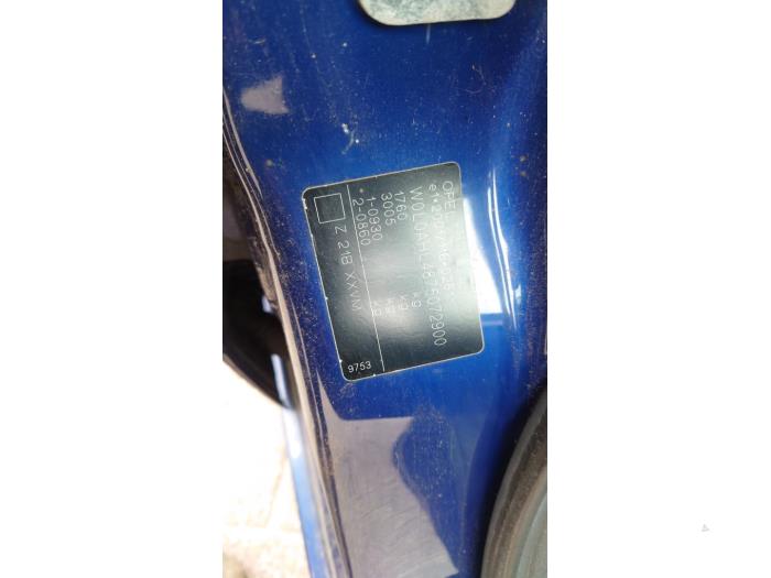 Opel Astra H 1.6 16V Twinport Sloopvoertuig (2006, Blauw)