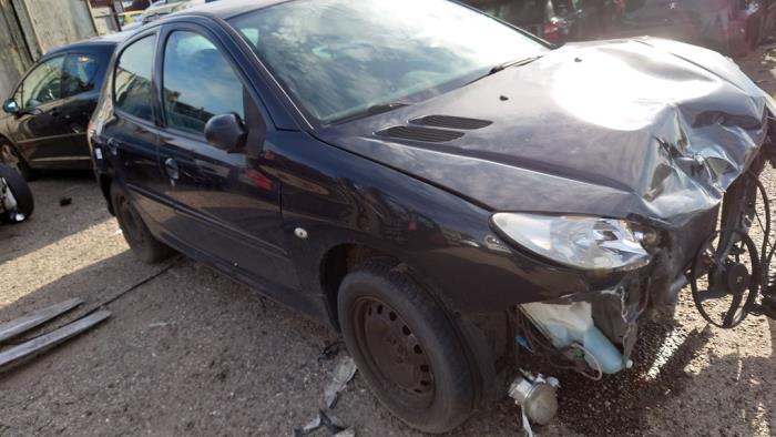 Peugeot 206 1.4 XR,XS,XT,Gentry Sloopvoertuig (2007, Zwart)