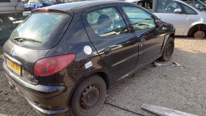 Peugeot 206 1.4 XR,XS,XT,Gentry Sloopvoertuig (2007, Zwart)