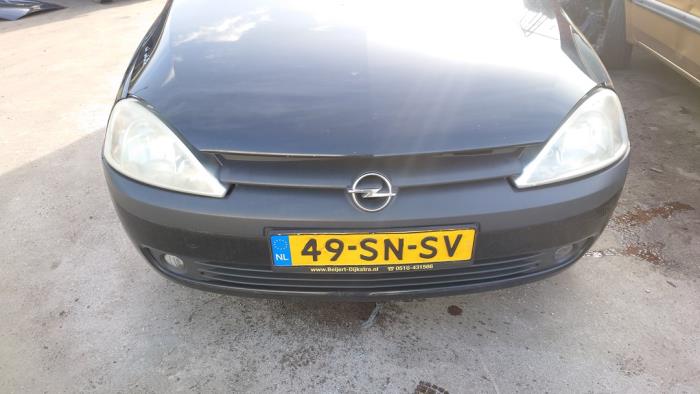 Opel Corsa C 1.3 CDTi 16V Sloopvoertuig (2006, Zwart)