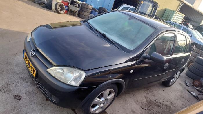 Opel Corsa C 1.3 CDTi 16V Sloopvoertuig (2006, Zwart)