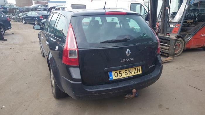 Renault Megane II Grandtour 2.0 16V Sloopvoertuig (2006, Zwart)