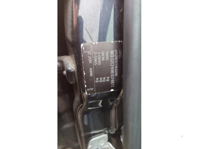 Opel Vectra C GTS 2.2 DIG 16V Sloopvoertuig (2008, Zwart)