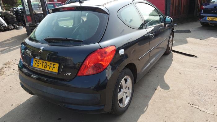 Peugeot 207/207+ 1.4 16V Sloopvoertuig (2006, Zwart)