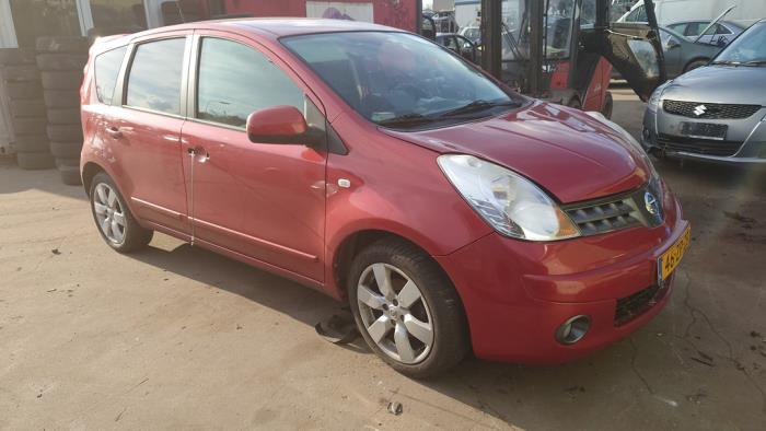 Nissan Note 1.4 16V Sloopvoertuig (2008, Rood)