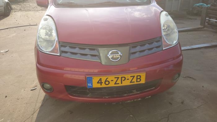 Nissan Note 1.4 16V Sloopvoertuig (2008, Rood)