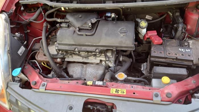 Nissan Note 1.4 16V Sloopvoertuig (2008, Rood)